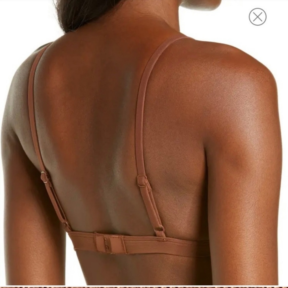 Skims Mesh Triangle Bralette - image 3